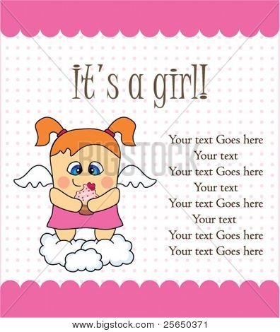Invito di baby girl