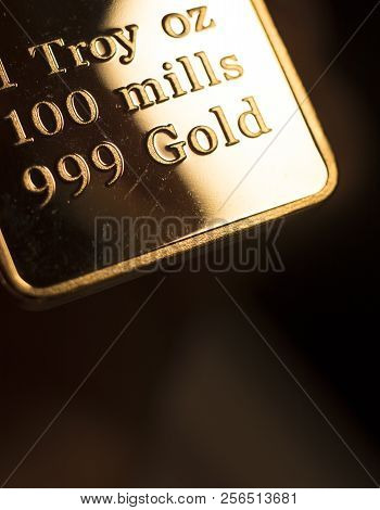 Gold Bullion Ingot 999.9 Bar