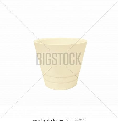 Fireproof products casting processing. Products for use in high modes, lining furnaces, foundry tracts, laboratory glassware,  isolated on white background.