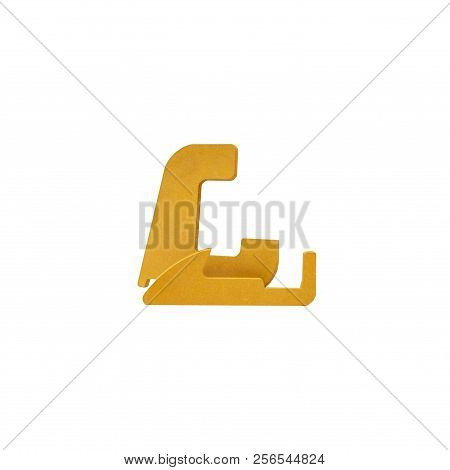 Fireproof products casting processing. Products for use in high modes, lining furnaces, foundry tracts, laboratory glassware,  isolated on white background.