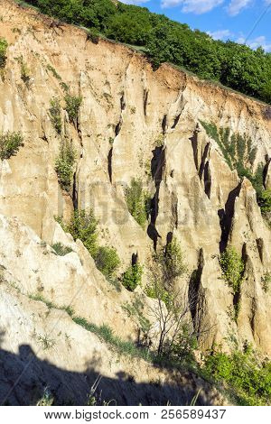 Amazing Sunset View Of Rock Formation Stob Pyramids, Rila Mountain, Kyustendil Region, Bulgaria