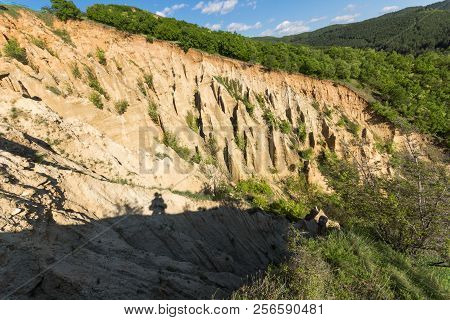 Amazing Sunset View Of Rock Formation Stob Pyramids, Rila Mountain, Kyustendil Region, Bulgaria