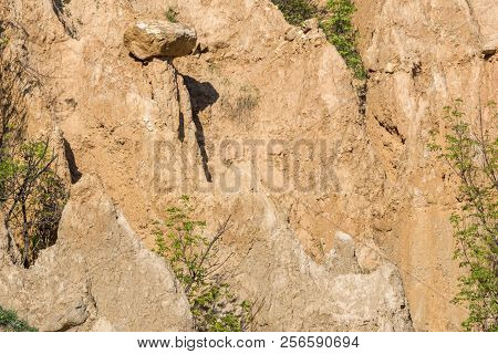 Amazing Sunset View Of Rock Formation Stob Pyramids, Rila Mountain, Kyustendil Region, Bulgaria