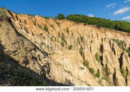 Amazing Sunset View Of Rock Formation Stob Pyramids, Rila Mountain, Kyustendil Region, Bulgaria