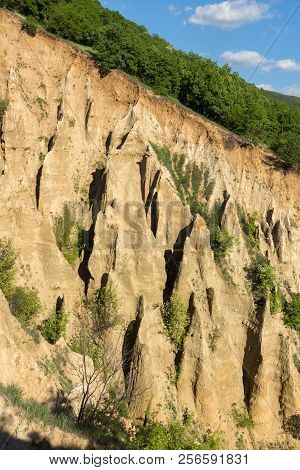 Amazing Sunset View Of Rock Formation Stob Pyramids, Rila Mountain, Kyustendil Region, Bulgaria