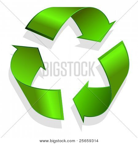 Ícone de Lixeira. Vector.