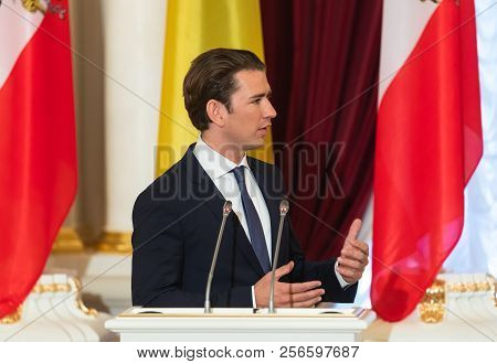 Federal Chancellor Of The Republic Of Austria Sebastian Kurz