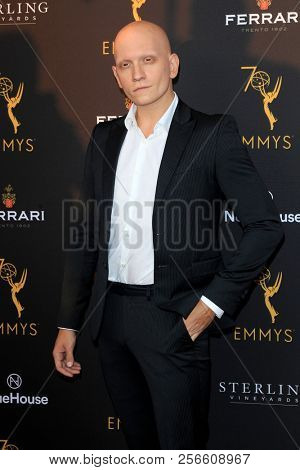 LOS ANGELES - AUG 20:  Anthony Carrigan at the Television Academy's Performers Peer Group Celebration at the NeueHouse on August 20, 2018 in Los Angeles, CA