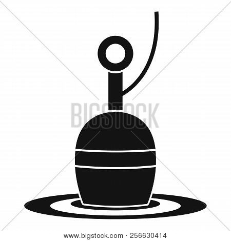 Floating Bobber Icon. Simple Illustration Of Floating Bobber Icon For Web