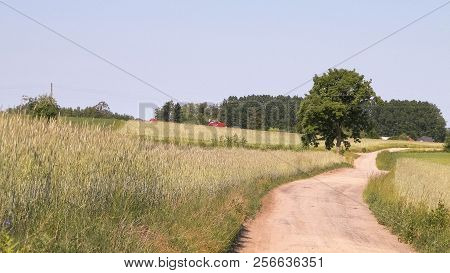 A Journey Through The Kashubian Village. Kashubian Region Is In North Part Of Poland. Agriculture An