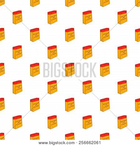 Columbus Day Of Twelfth October Pattern. Cartoon Illustration Of Columbus Day Of Twelfth October Pat