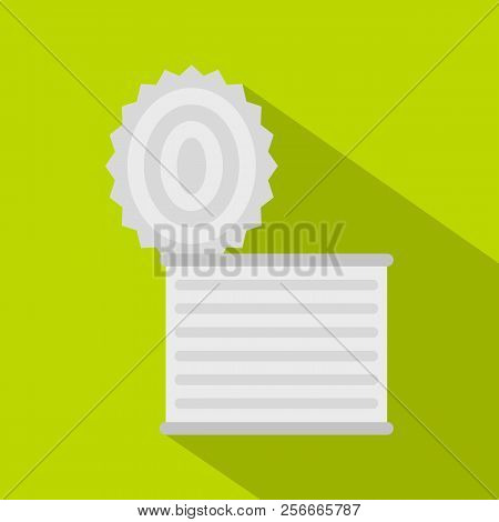 Tincan Icon. Flat Illustration Of Tincan Icon For Web