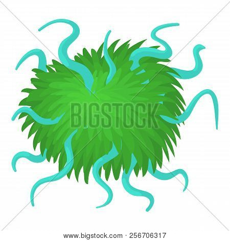 Epithelial Cell Icon. Cartoon Illustration Of Epithelial Cell Icon For Web