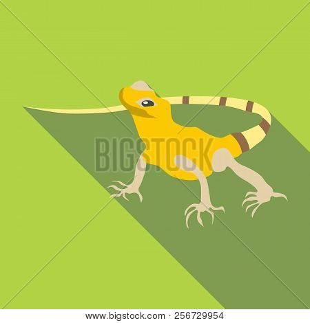 Varan Icon. Flat Illustration Of Varan Icon For Web