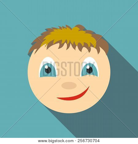 Smirking Icon. Flat Illustration Of Smirking Icon For Web