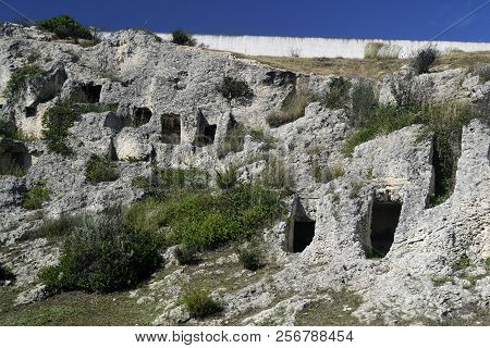 The Punic Necropolis Of Tuvixeddu In Cagliari