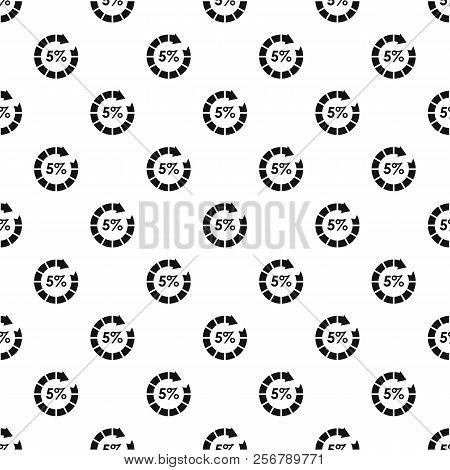 Web Preloader, 5 Percent Pattern. Simple Illustration Of Web Preloader, 5 Percent Pattern For Web