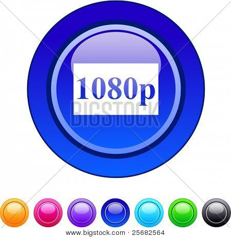1080p cerchio lucido web buttons.