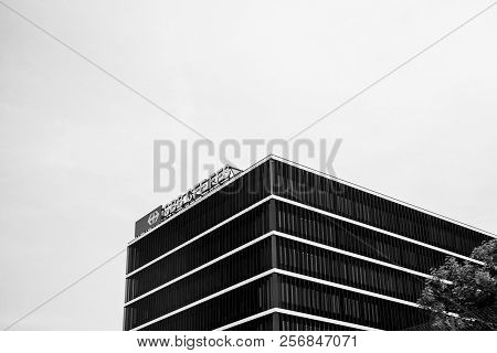 Bern, Switzerland - Aug 17, 2018: Headquarter Of Swiss Federal Railways Schweizerische Bundesbahnen 