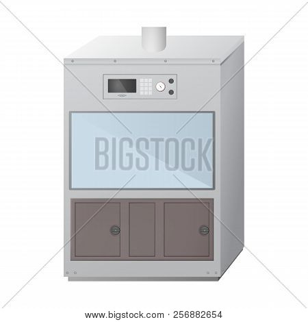 Fume Hood. Chemical And Biological Laboratory. Ventilation Equipment For Experiments. Vector Illustr