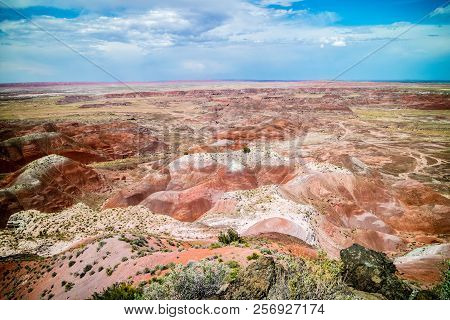 Pintado Point In Petrified Forest National Park, Arizona