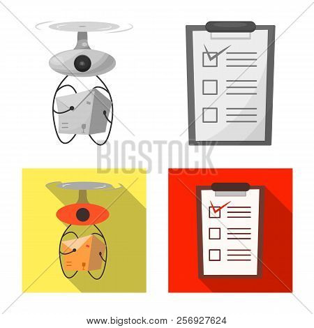 Vector Design Of Goods And Cargo Symbol. Set Of Goods And Warehouse Vector Icon For Stock.