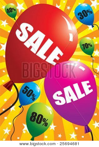 Venta caliente con globos