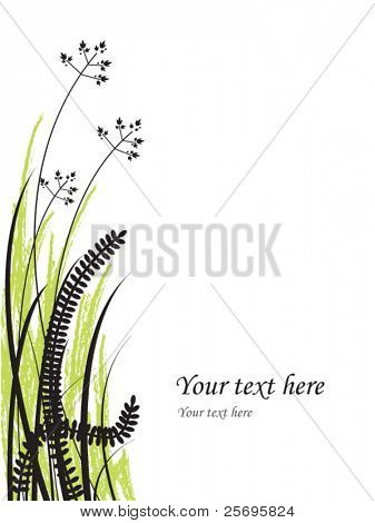 Абстрактный цветочный фон