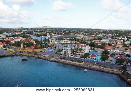 Kralendijk, Bonaire - 12/16/17 -  Downtown Views Of The Town Of Kralendijk, Bonaire