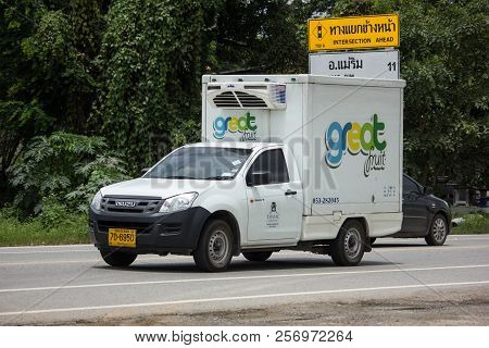 Cargo Container Pick Up Truck Of Thai Ac Logistics