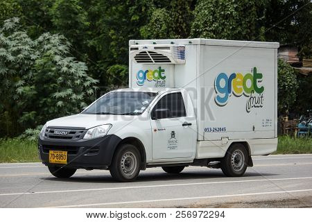 Cargo Container Pick Up Truck Of Thai Ac Logistics