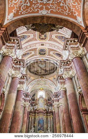 Poznan, Poland - August 04: Church Of Our Lady Of Perpetual Help, St. Mary Magdalene And St. Stanisl