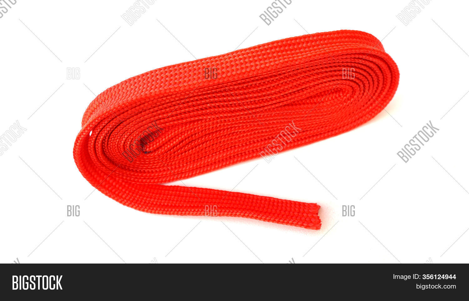 Red Rope On White Image & Photo (Free Trial) | Bigstock