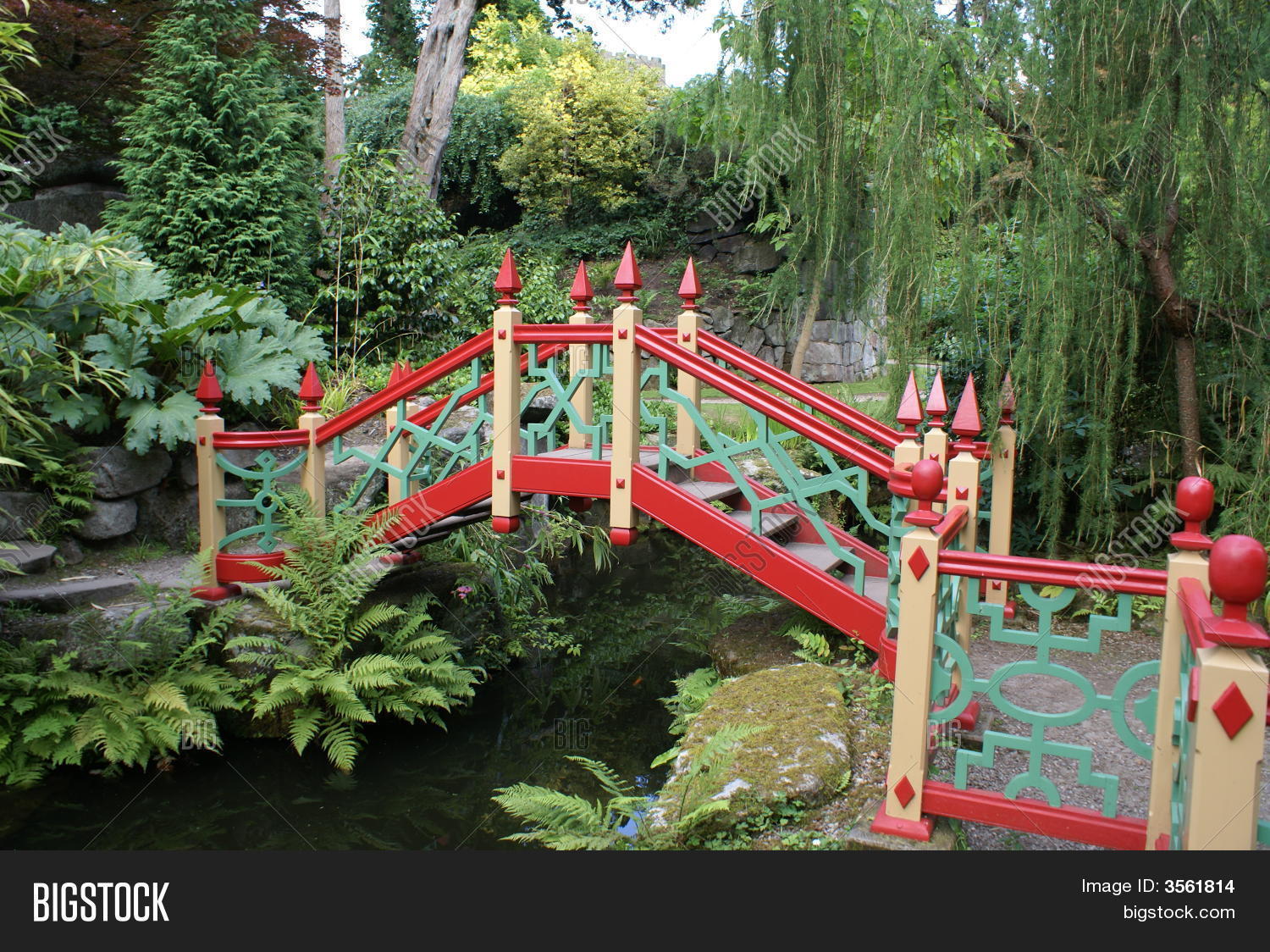 Chinese Bridge Over Image & Photo (Free Trial) Bigstock