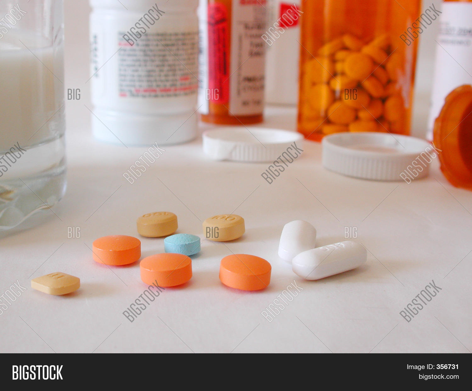 Milk Pills 2203 Image & Photo (Free Trial) Bigstock