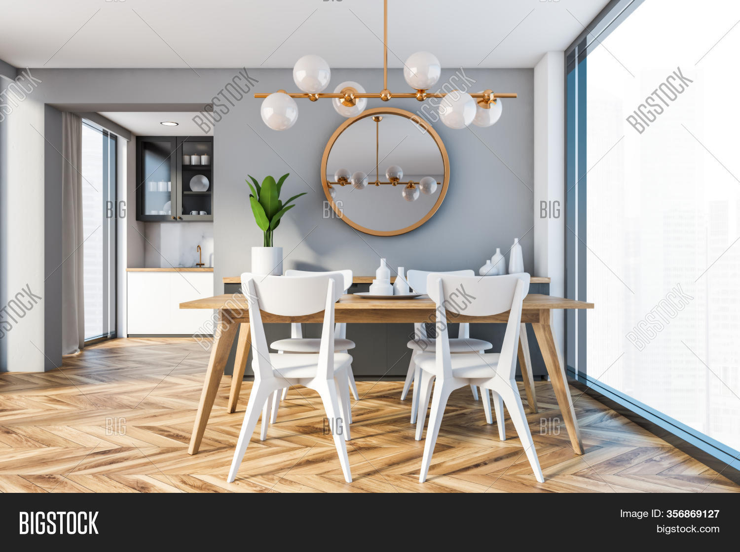 Interior Modern Dining Image Photo Free Trial Bigstock