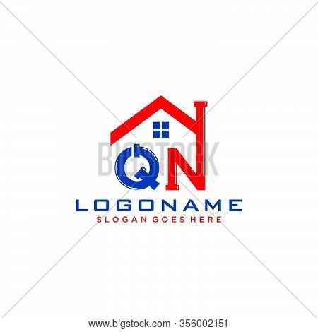 Letter Qn Logo Icon Design Template Elements