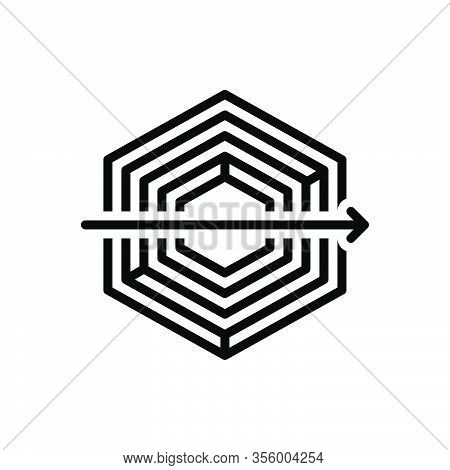Black Line Icon For Usually Typically Generally Common In-a-general-way Normally Almost-always
