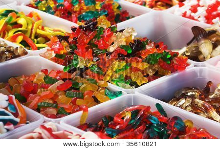  Gelee-Bonbons