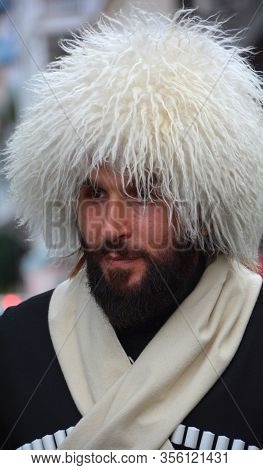 Tblissi  Georgia 09 08 19: Georgia National Costumes Play A Significant Role In Its History And Cult