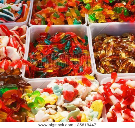  Gelee-Bonbons