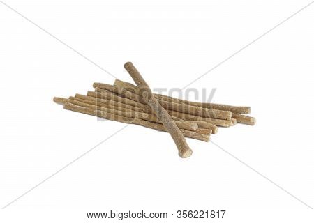 The Miswak, Miswaak, Siwak, Sewak, Arabic Is A Teeth Cleaning Twig Made From The Salvadora Persica T