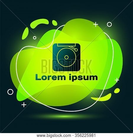 Black Ringing Alarm Bell Icon Isolated On Black Background. Fire Alarm System. Service Bell, Handbel