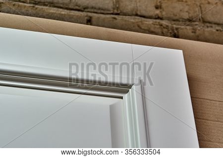 Joinery. White Doors . Wood Door Manufacturing Process. Furniture Manufacture.