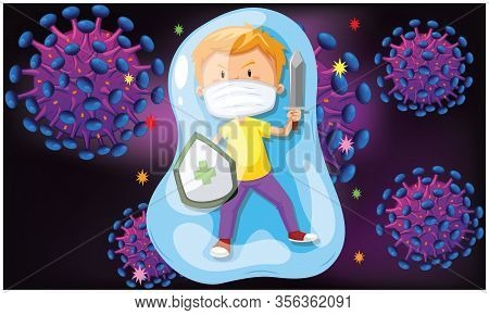 Kids Are Fighting With Virus Infection Around The World