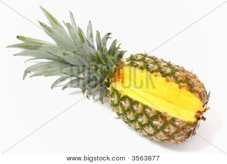 Schnitt Ananas