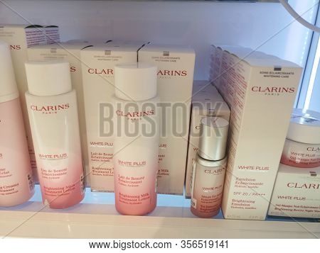 Softening Lotion, Brightening Skin Tone Clarins White Plus By Clarins Paris At Perfume And Cosmetics