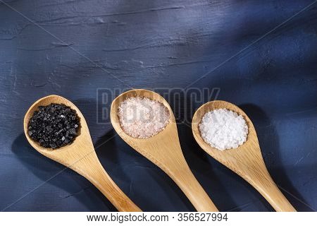 Sea Salt, Pink And Black - Variety Of Salts