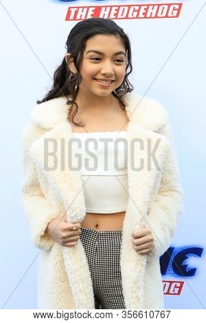 LOS ANGELES - JAN 25:  Julia Garcia at the Sonic The Hedgehog Family Day Event at the Paramount Theatre on January 25, 2020 in Los Angeles, CA