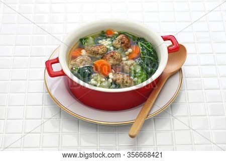 italian wedding soup, american cuisine